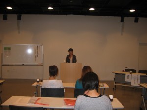 離婚をめぐる法律講座の様子